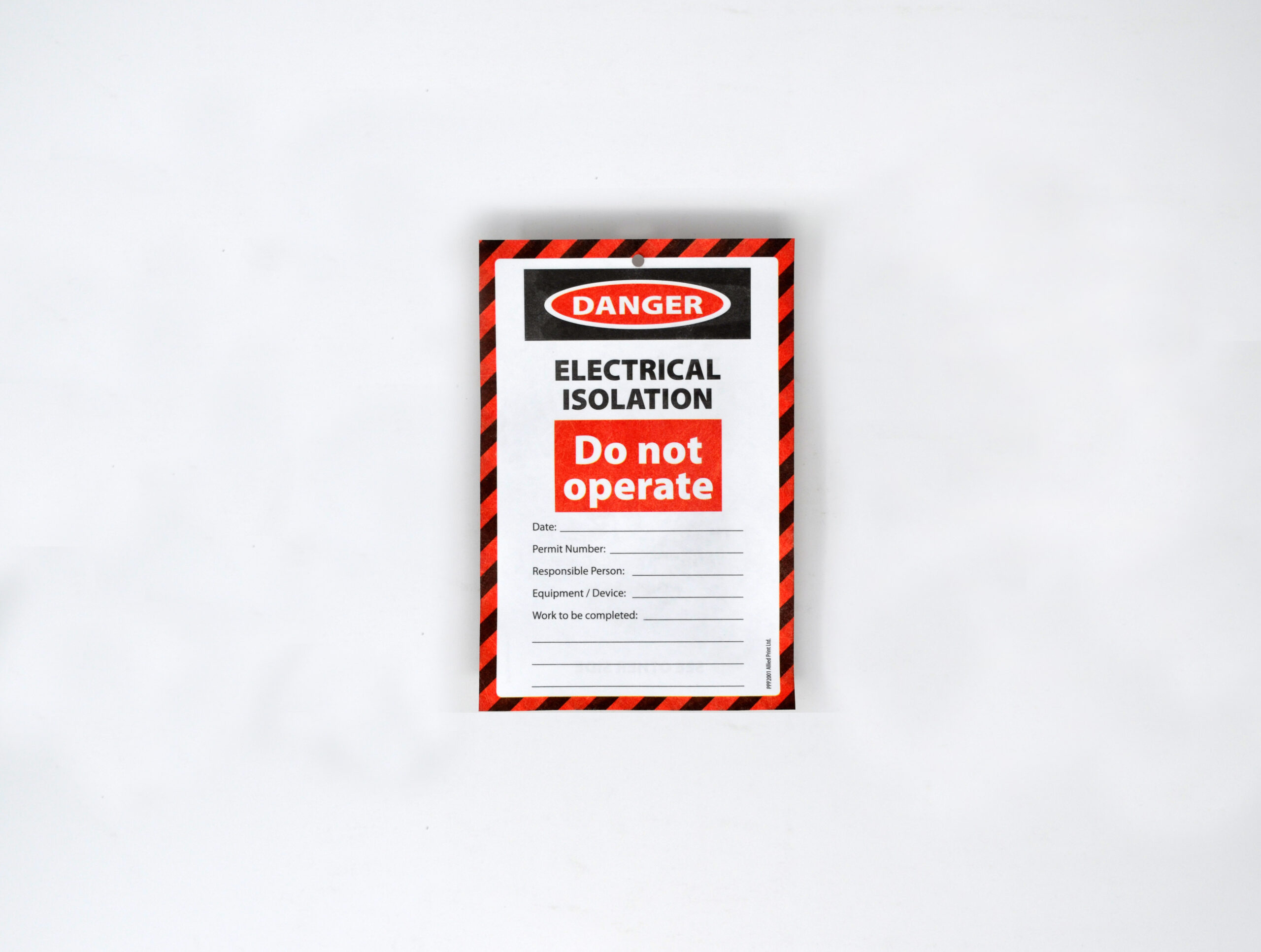 Electrical Isolation Tag